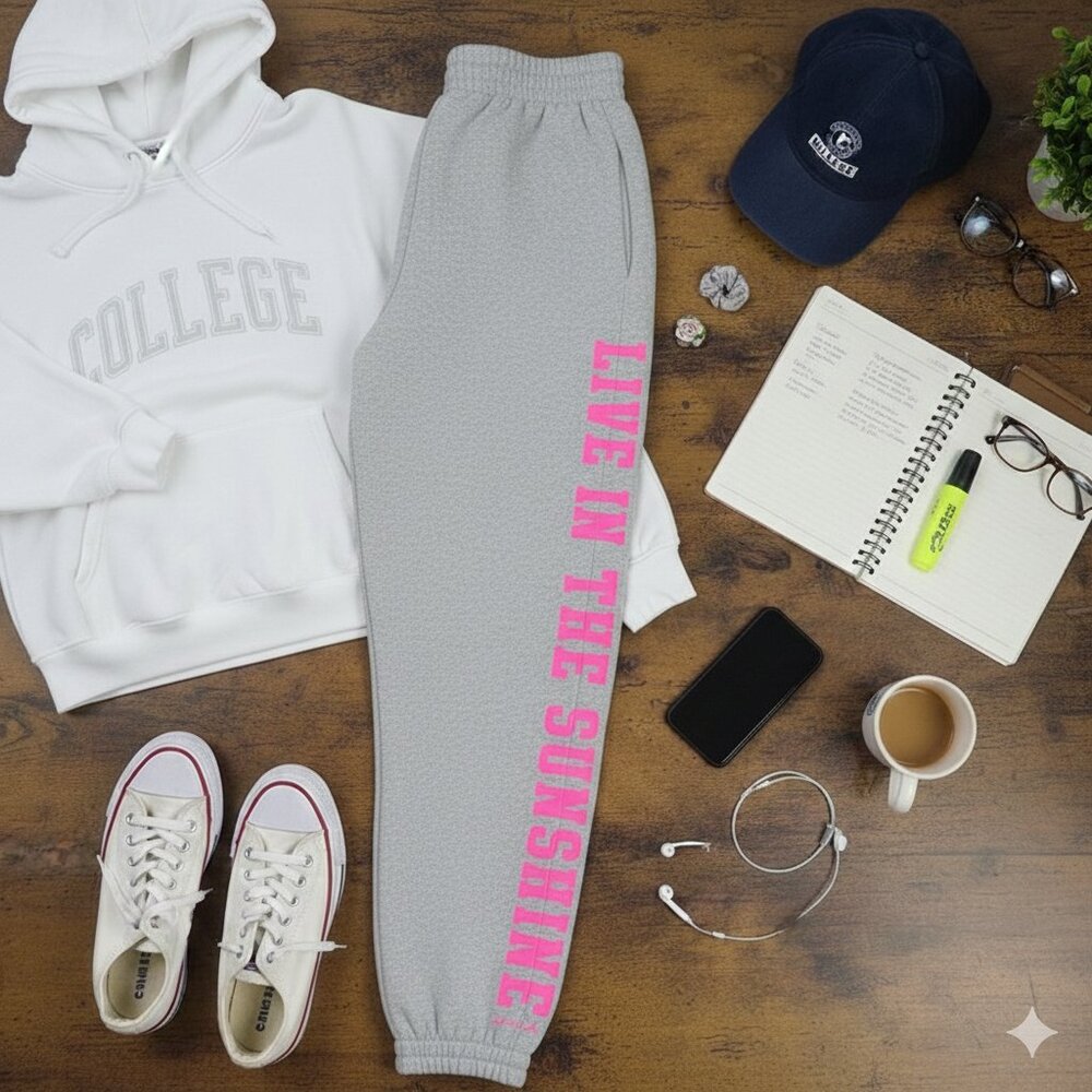 VS PINK Rare Limited Edition Campus Joggers